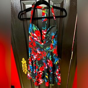 BEBE Multicolored floral dress